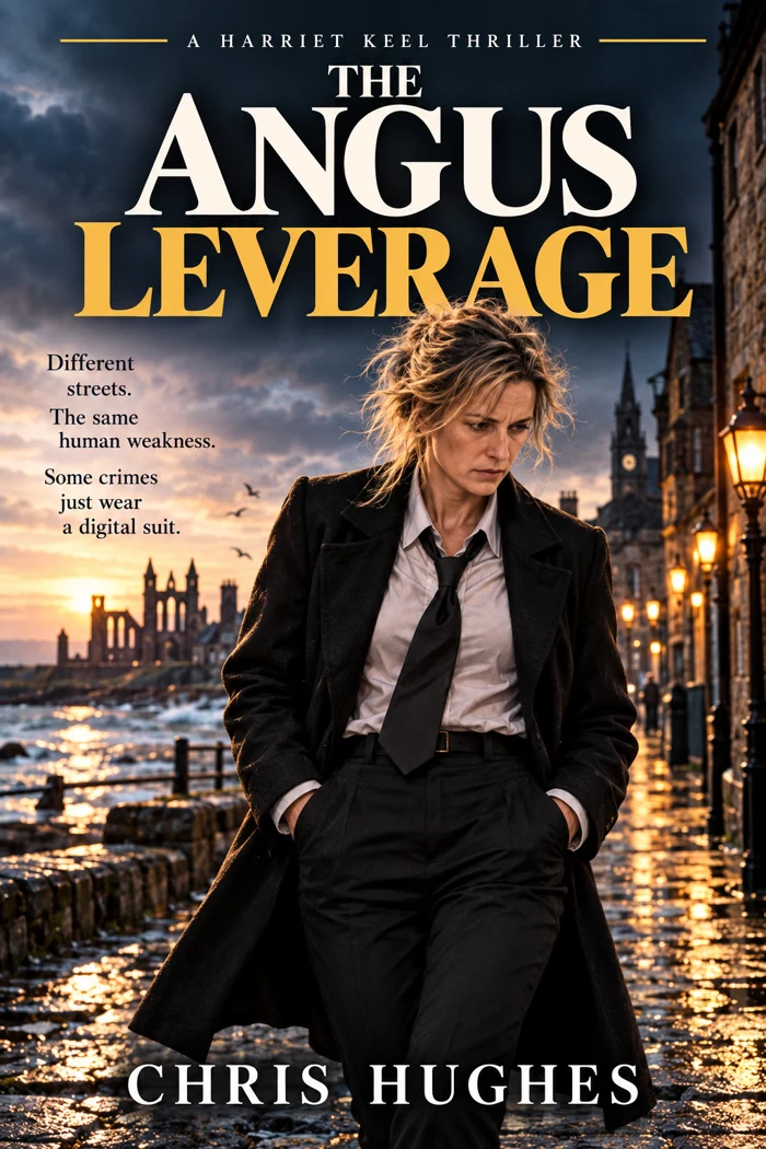 The Angus Leverage, a Harriet Keel thriller by Chris Hughes